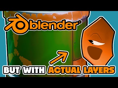 Видео: БЕСПЛАТНАЯ альтернатива Substance Painter? Пошаговое руководство по Ucupaint! Blender
