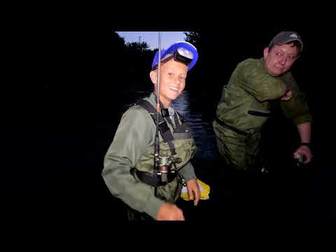 Видео: Рыбалка в заброд на ночного судака.