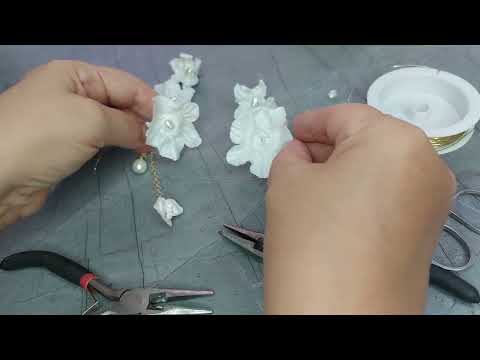 Видео: Фрагмент работы💦☘️💦. Новые материалы, новые техники.👍👍👍