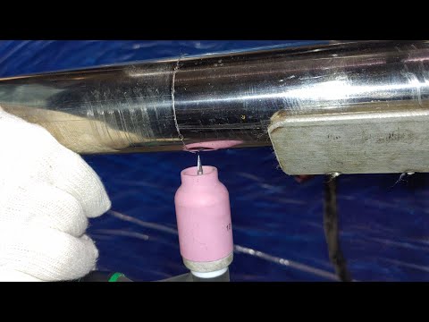 Видео: Мало кто умеет не быть серой бусиной! Сварка санитарных труб TIG