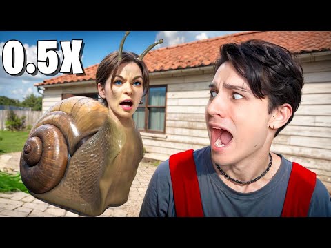Видео: СКУЛБОЙ, но НА 0.5Х СКОРОСТИ! СЛОУМО ЧЕЛЛЕНДЖ! ИСПЫТАНИЕ В SCHOOLBOY RUNAWAY
