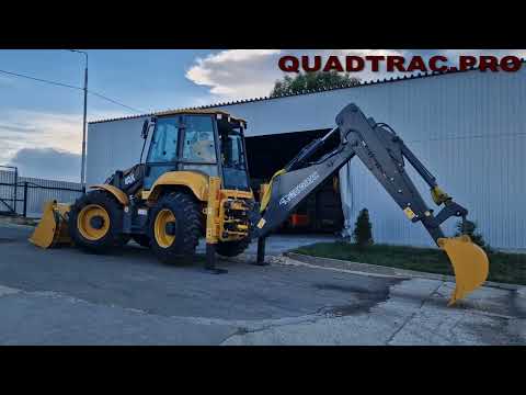 Видео: Экскаватор-погрузчик QUADTRAC 4QX +7-909-630-90-90