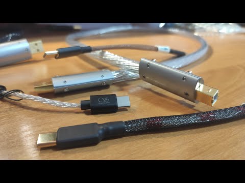 Видео: Цифровые USB кабели IvaAudio, Shanling L3, Nordost - Тонкие материи.