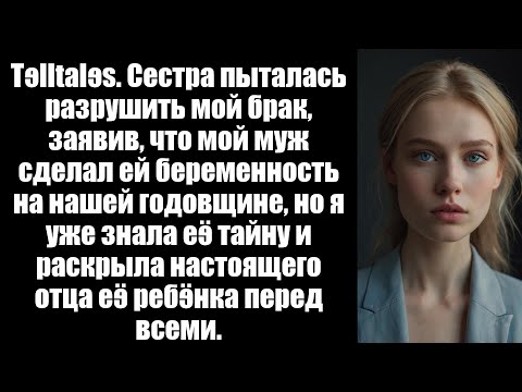Видео: Сестра пыталась разрушить мой брак, заявив, что она забеременела от моего мужа на нашей годовщине...