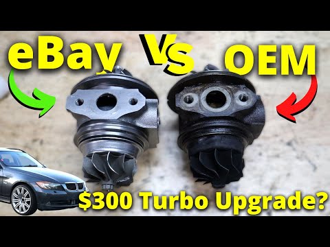 Видео: Установка турбин EBAY за 300 долларов на мой 335i (+ устранение дребезжания перепускного клапана ...