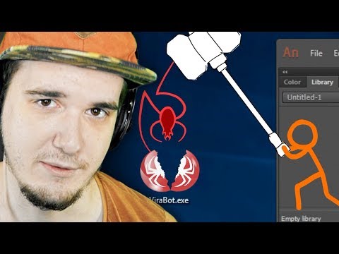 Видео: Вирусы - Аниматоры против Анимации - Эпизод 1 (The Virus - Animator vs. Animation) | Реакция