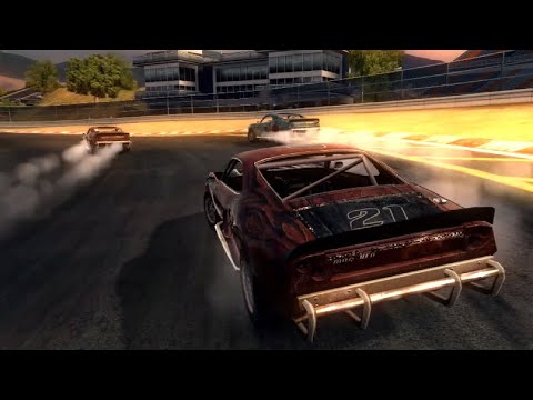 Видео: 208.  Десять кругов на одном дыхании! Ten laps in one breath! Гонка. Онлайн. FlatOut 2.