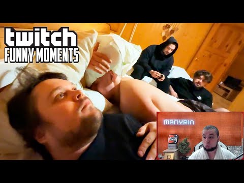 Видео: МАНУРИН смотрит "Топ Моменты с Twitch | Новогодняя Дача с Аукционерами"