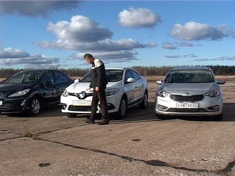 Видео: Тест драйв Renault, Peugeot, KIA