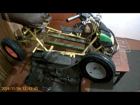 Видео: Детск. квадроцикл БИНЧ-3, модернизац. ч.4.