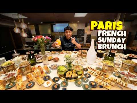 Видео: Роскошный французский бранч-буфет «ALL YOU CAN EAT» в Париже, Франция