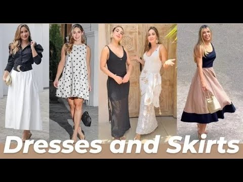 Видео: Тенденции платьев и юбок осени 2025 года