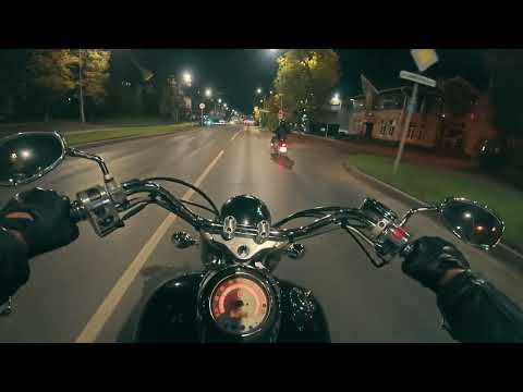 Видео: Вечерние покатушки Yamaha XVS 1100 Drag Star