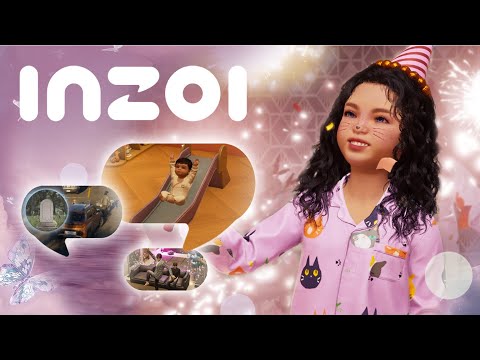 Видео: Играем в inZOI: Развод, вечеринки дома и няня #6
