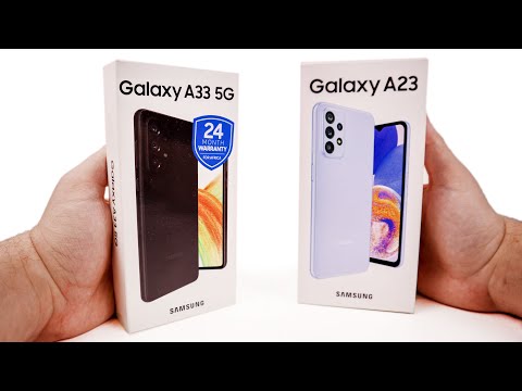 Видео: Что выбрать? Samsung Galaxy A23 или A33? ЧТО ДЕЛАТЬ ЕСЛИ ЦЕНА ОДИНАКОВАЯ?