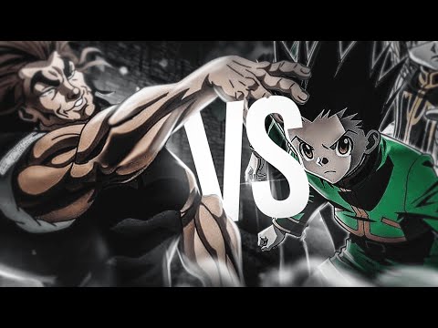 Видео: Ханма Юдзиро против Хантер х Хантер