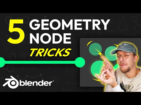 Видео: 5 трюков с узлами геометрии, о которых вы бы хотели знать раньше (Blender)