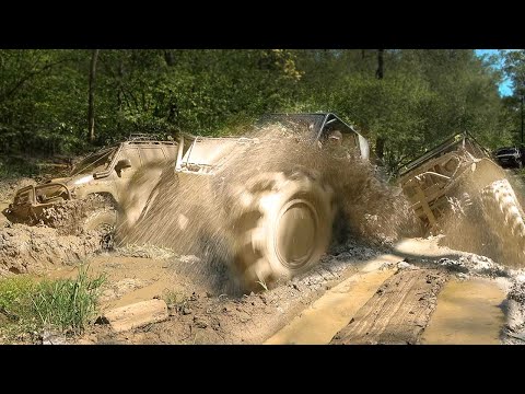 Видео: НА ВСЕ БАБКИ Оффроуд монстры и Уаз Халк рубятся на бездорожье