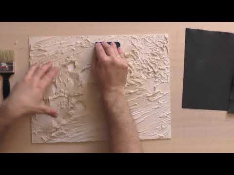 Видео: Обработка рельефной поверхности перед покраской