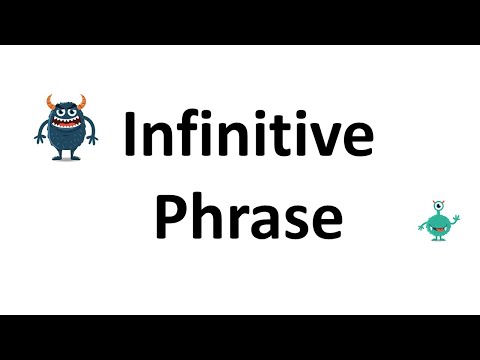 Видео: Инфинитивная фраза