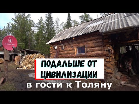 Видео: В гости к Толяну. Отдых  в тайге.