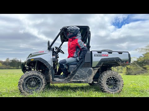 Видео: Новинка! Багги 4х4 с кузовом самосвалом и теплой кабиной! TGB Landmax 1000