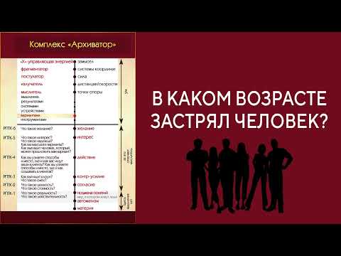 Видео: В каком возрасте застрял человек? | Комплекс Архиватор | Прикладная Наука