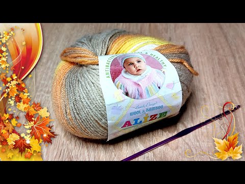 Видео: 🍂🍁💖ОСЕННИЙ ПОЦЕЛУЙ - ПЛАТОК НА ШЕЮ, БАКТУС КРЮЧКОМ (вязание крючком для начинающих)/AUTUMN KISS