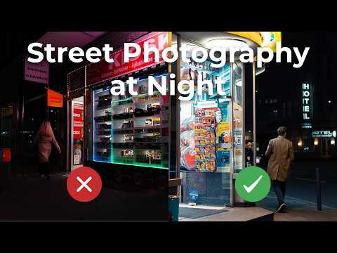 Видео: Уличная фотография ночью была СЛОЖНОЙ, пока я не узнал это!