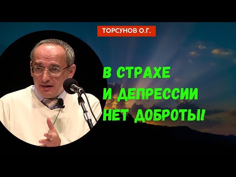 Видео: В страхе и депрессии нет доброты! Торсунов лекции