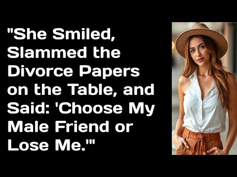 Видео: «Она улыбнулась, швырнула документы о разводе на стол и сказала: «Выбирай моего друга-мужчину или...