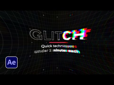 Видео: Создайте 3 быстрых популярных эффекта глюка | Урок по After Effects