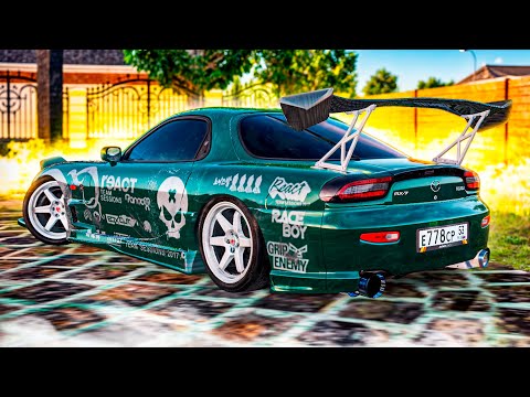 Видео: ОНА ПОТРЯСАЮЩАЯ! САМАЯ КРАСИВАЯ MAZDA RX-7 НА ПРОЕКТЕ! ( Radmir RP )