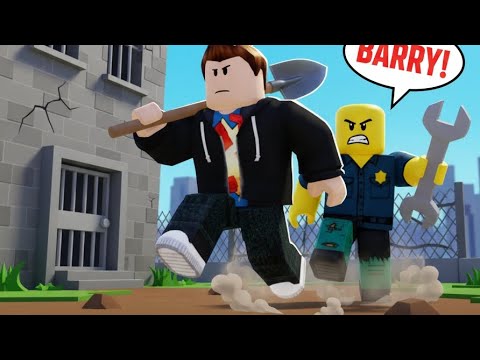 Видео: Я СБЕЖАЛ ИЗ ТЮРЬМЫ БАРРИ В РОБЛОКС