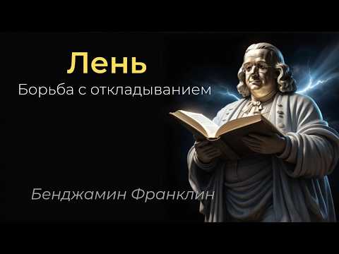 Видео: Лень ворует наше время: мудрость от Бенджамина Франклина