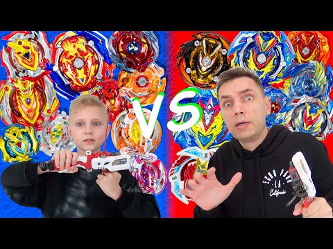 Видео: Beyblade Burst. Великая битва Бейблэйд Берст! Achilles и Ragnaruk противValkyrie