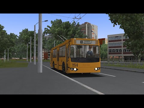 Видео: OMSI 2 | ЗиУ-682Г-016.02 | борт 254 | Энгельс | Маршрут 8