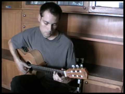 Видео: Нежность (опустела без тебя земля) на гитаре.