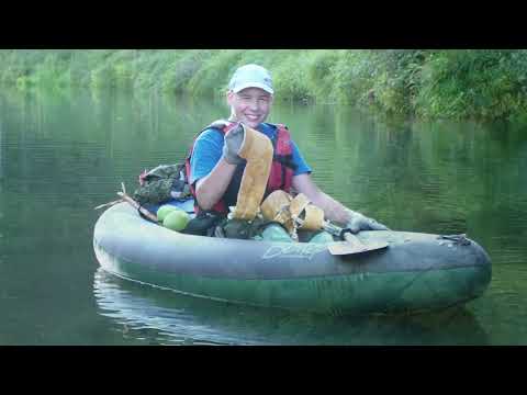 Видео: Сплав по реке Мера. Часть 2.