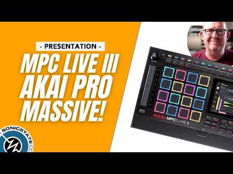 Видео: Akai MPC LIVE III — это БОЛЬШОЕ обновление — презентация SonicLAB