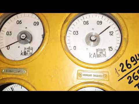 Видео: Электровоз ВЛ80С. Срабатывает ГВ при загорании лампы ВУ.