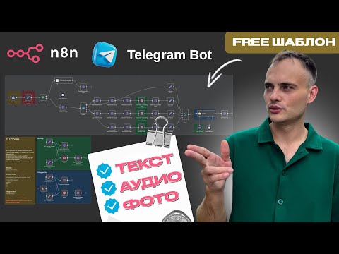 Видео: Создаю AI-БОТА для Telegram за 47 минут | N8N + OpenAI | Готовый шаблон внутри!