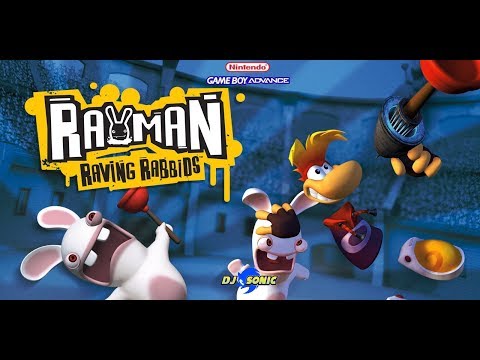 Видео: Rayman Raving Rabbids [RUS] (Game Boy Advance) - Прохождение