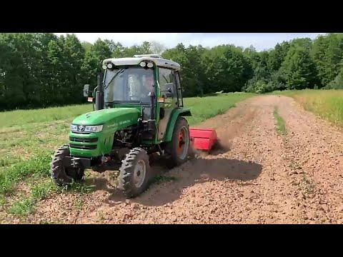 Видео: 🔥 Работа трактора Shifeng SF-504C с фрезой Kerland W-2000