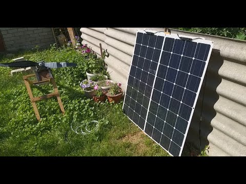 Видео: Холодильник, вентилятор и электрокоса от Солнечной панели и аккумулятора. Когда нет электричества.