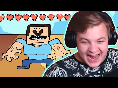 Видео: ПЯТЁРКА УМЕР ОТ СМЕХА ОТ САМОЙ СМЕШНОЙ АНИМАЦИИ про МАЙНКРАФТ