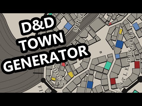 Видео: Как использовать генераторы городов D&D