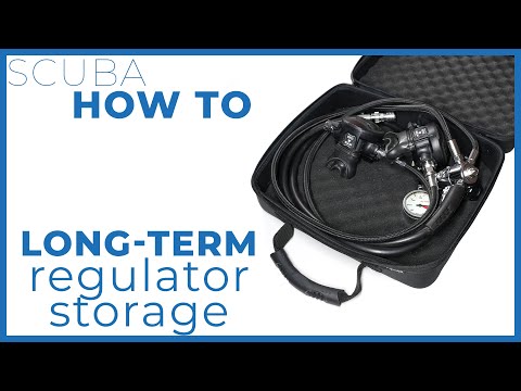 Видео: Как хранить регуляторы | #scuba #howto #regulator | @ScubaDiverMagazine