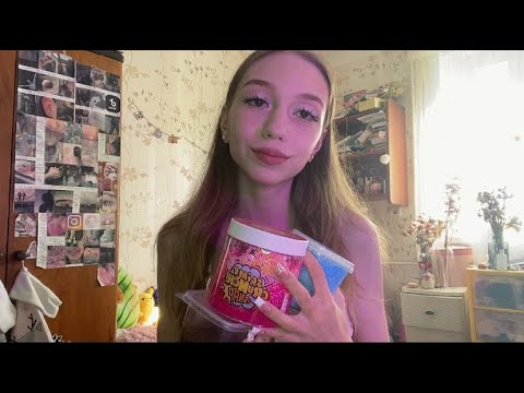 Видео: asmr слаймы | триггеры и шепот ♡ 2 часть