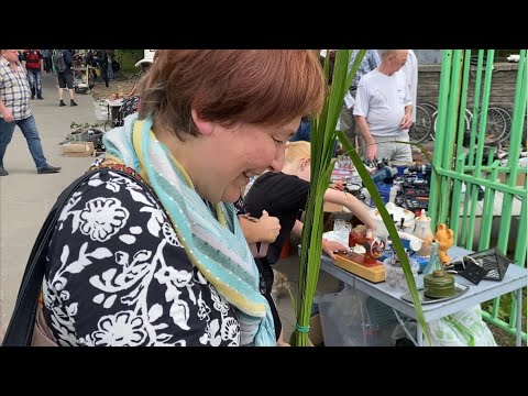 Видео: Барахолка Могилёв Быховский рынок - День Святой Троицы